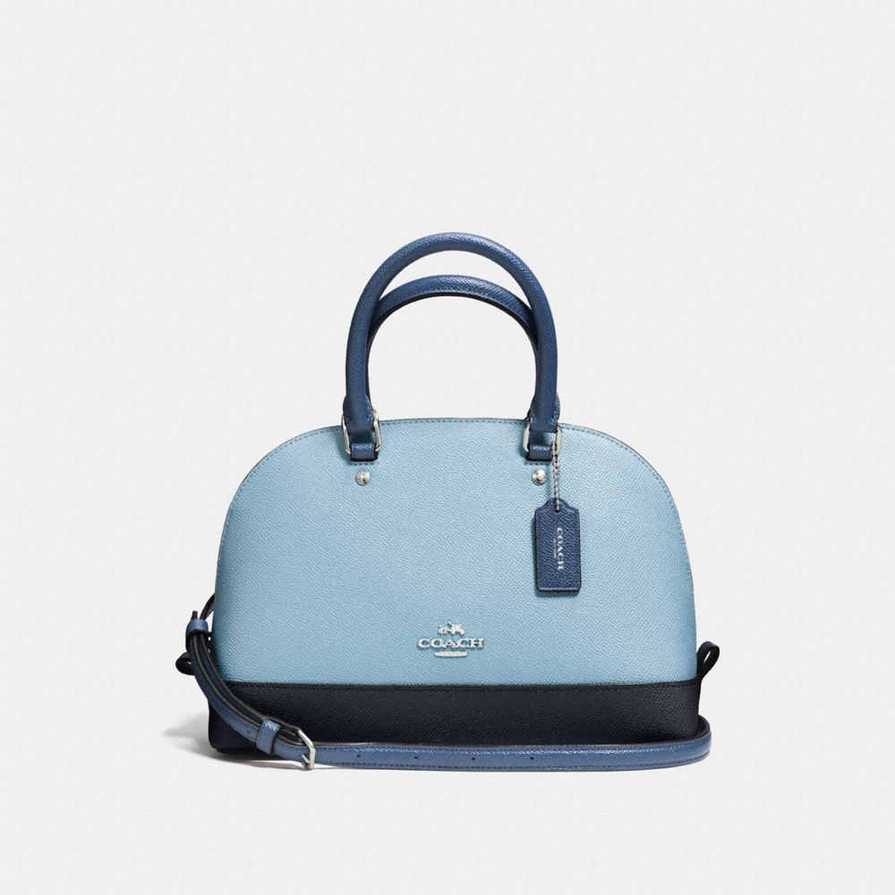 Coach MINI SIERRA SATCHEL IN GEOMETRIC COLORBLOCK